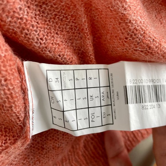 Promod - Sweater - Size S -  Orange - GUC - Picture 4 of 5